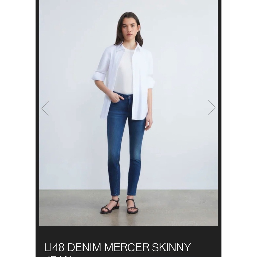 Lafayette 128 New‎ York Mercer Skinny Jeans Size 25